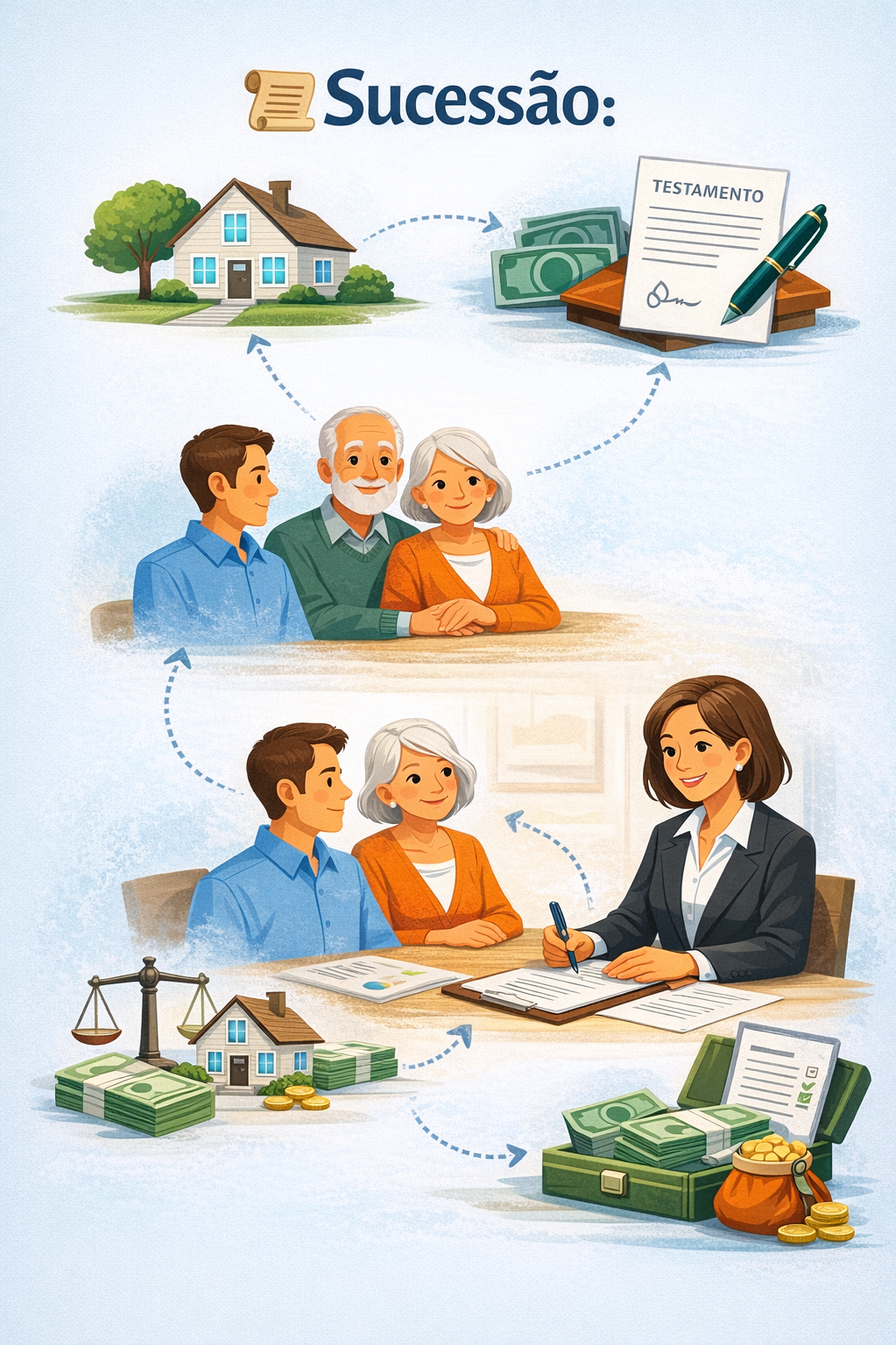 No momento, você está visualizando Sucessão: o que acontece com os bens após o falecimento?